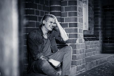 Kilian Harrsen authentisches lachen